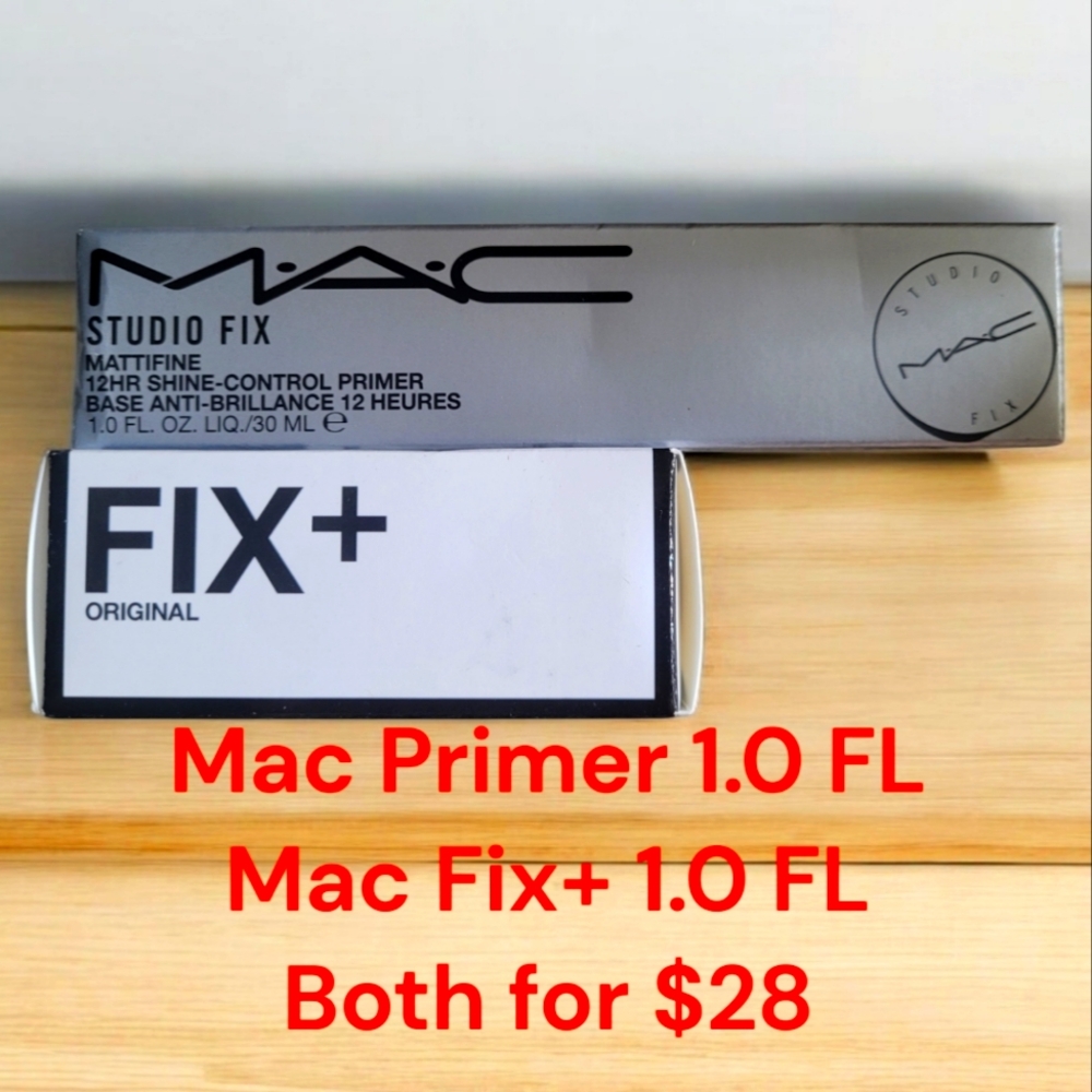 Set of Mac Primer and Mac Fix+